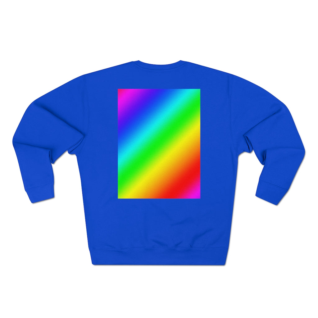 RAINBOW Unisex Premium Crewneck Sweatshirt - Santaland