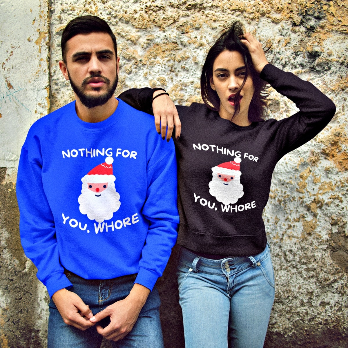 Nothing For You, Whore Funny Christmas Sweater