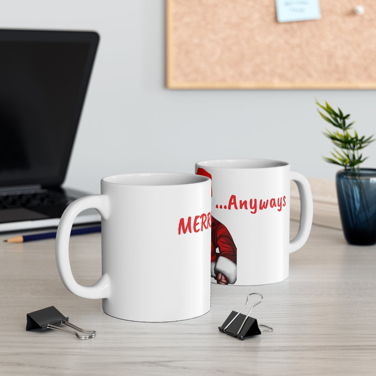Funny Joe Biden Christmas Mug - 11oz - Santaland