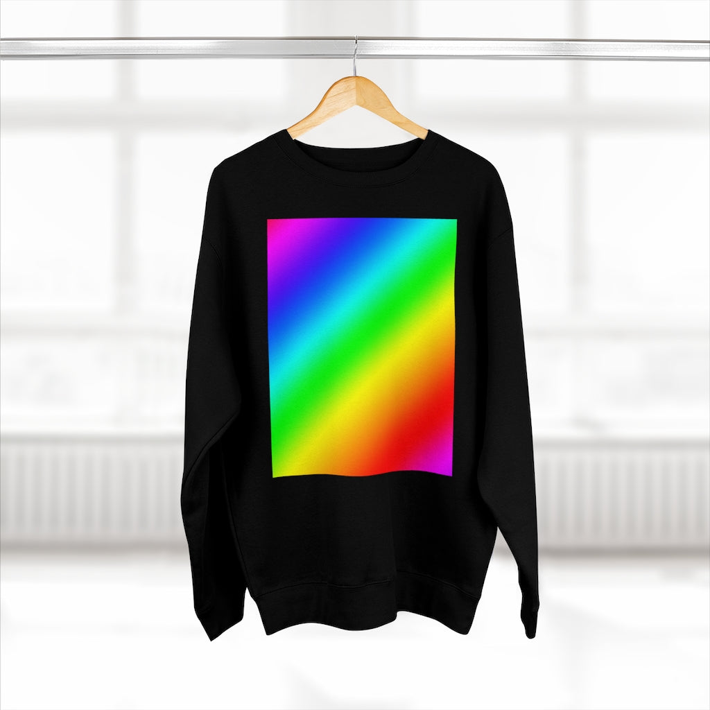 RAINBOW Unisex Premium Crewneck Sweatshirt - Santaland