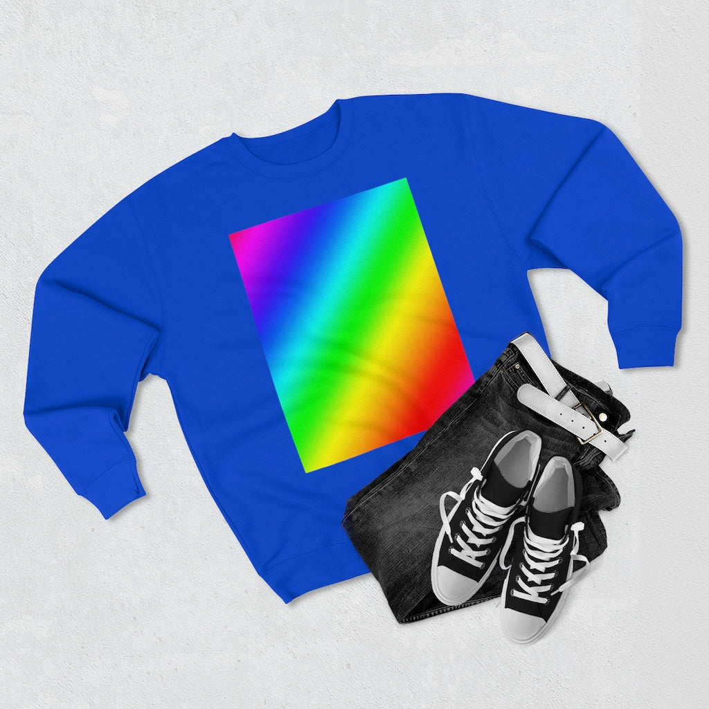 RAINBOW Unisex Premium Crewneck Sweatshirt - Santaland