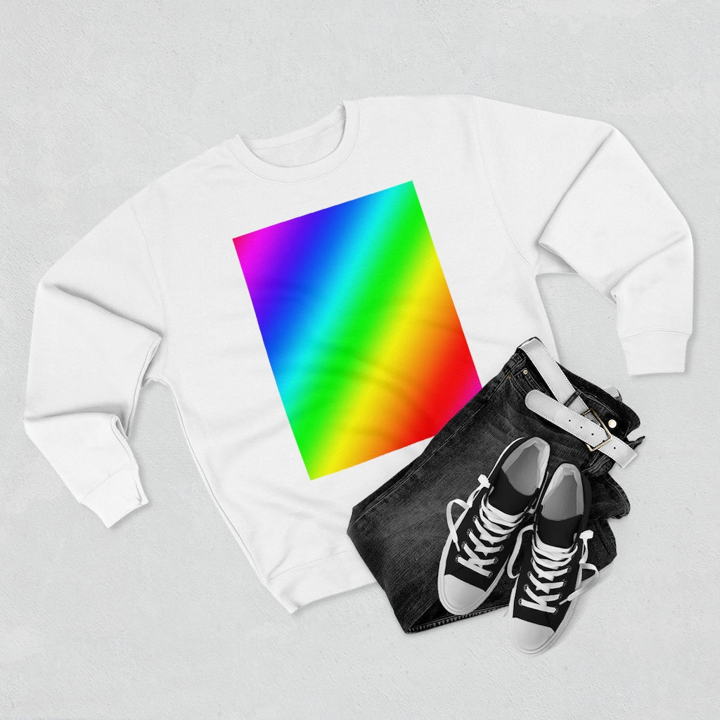 RAINBOW Unisex Premium Crewneck Sweatshirt - Santaland