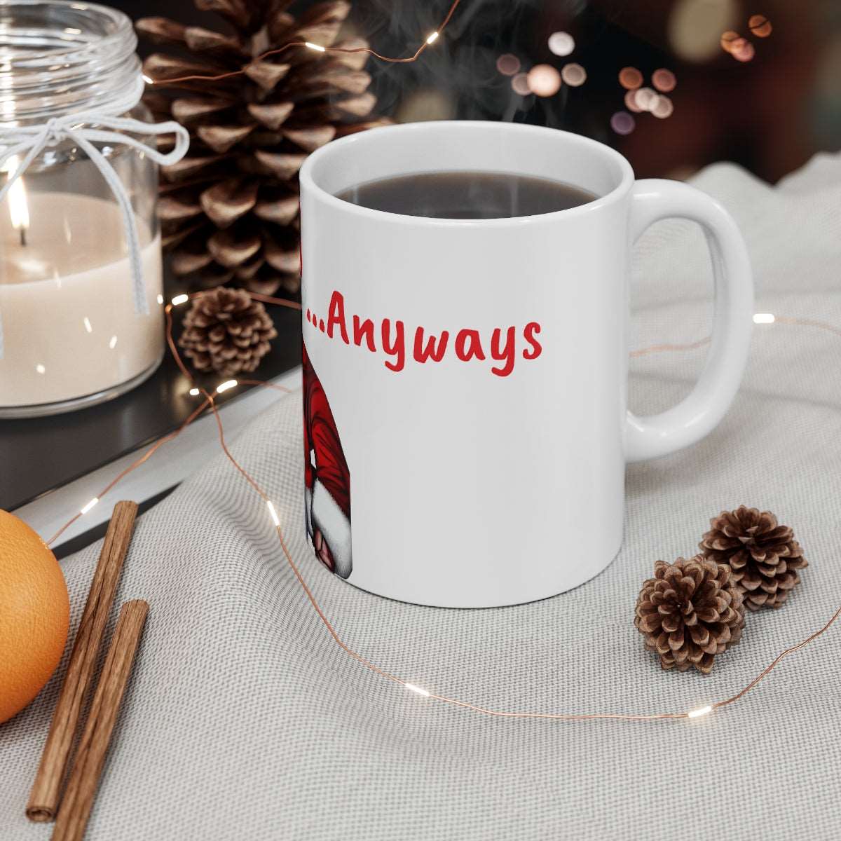 Funny Joe Biden Christmas Mug - 11oz - Santaland