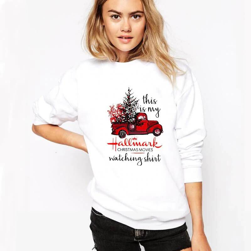 Womens Christmas sweater - Thesantaland