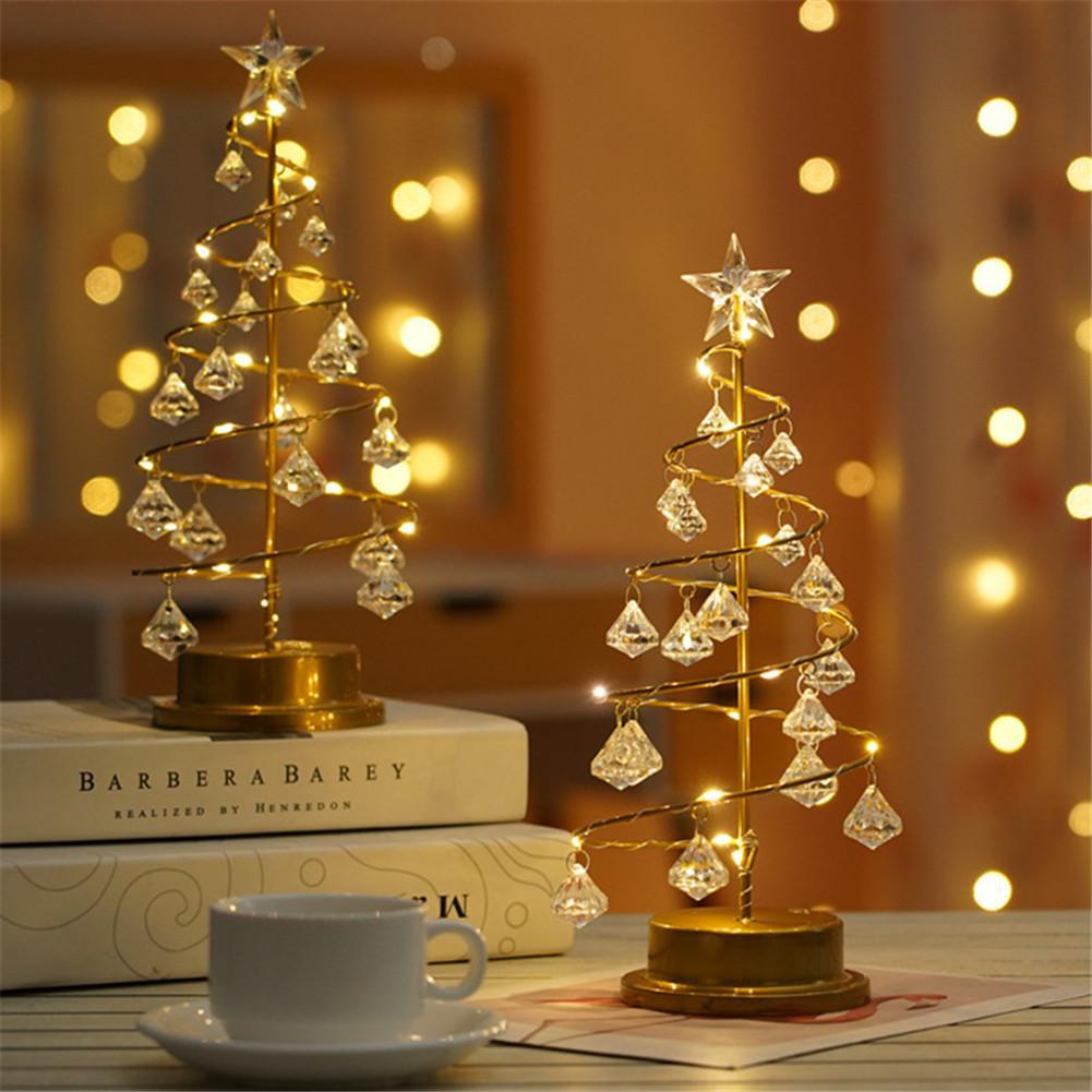 Light up christmas tree lamp - Santaland