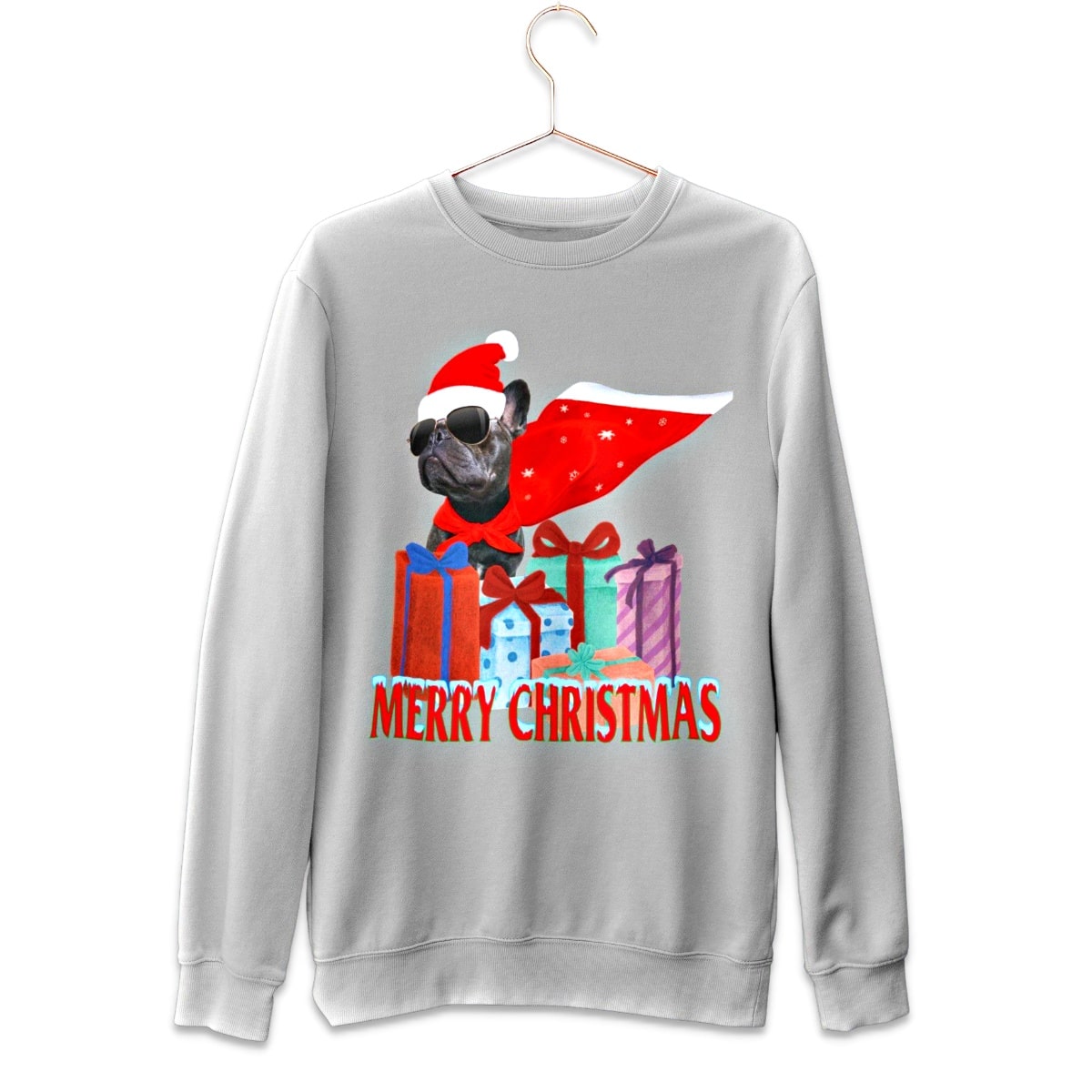 French Bulldog Christmas Sweater - Santaland