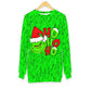 Realistic Grinch Fur Christmas Sweater - Santaland