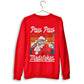 Pow Pow Madafakas Shootin' Santa Christmas Sweater - Santaland