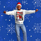 Joe Biden MAGA Hat Funny Christmas Sweater - Santaland