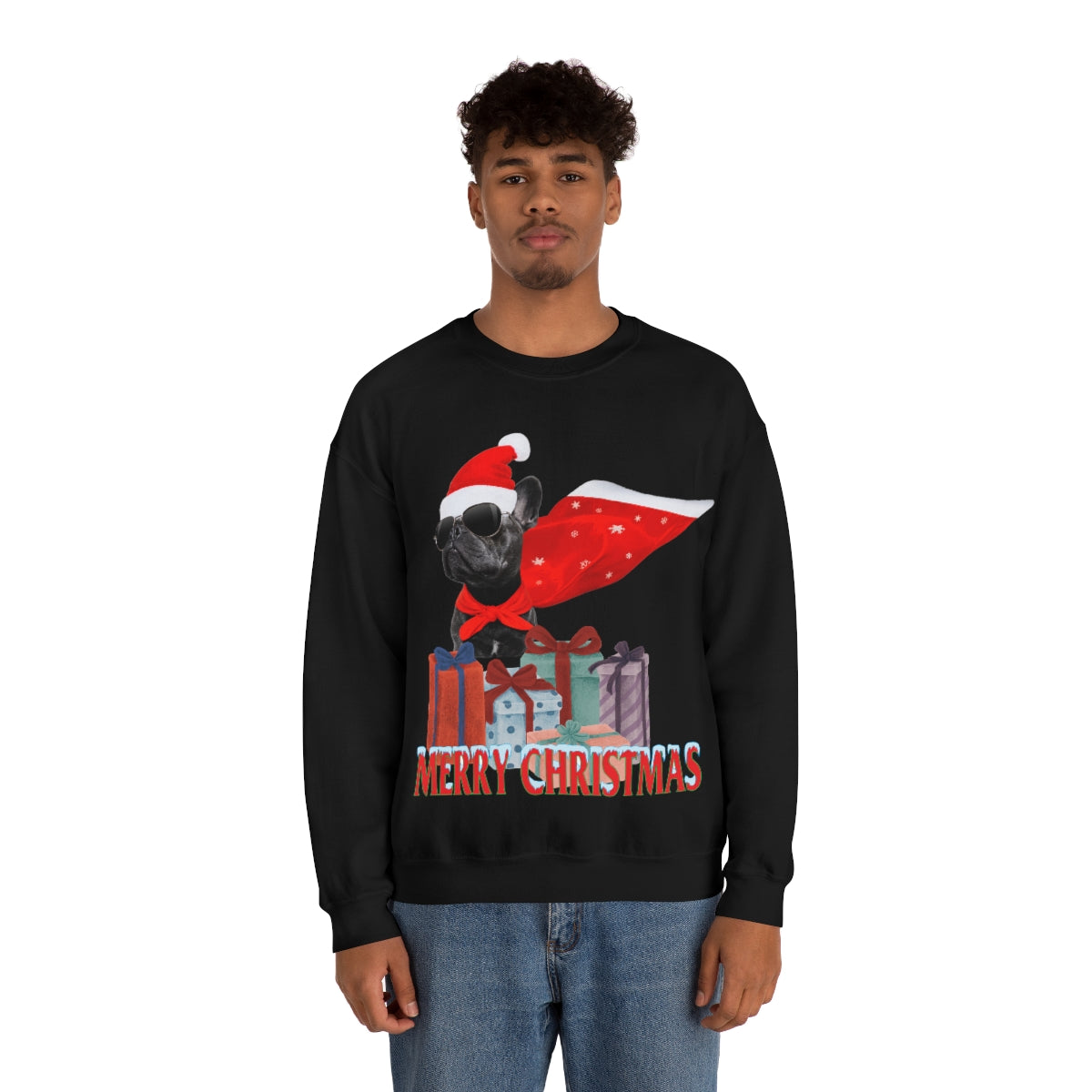 French Bulldog Christmas Sweater - Santaland