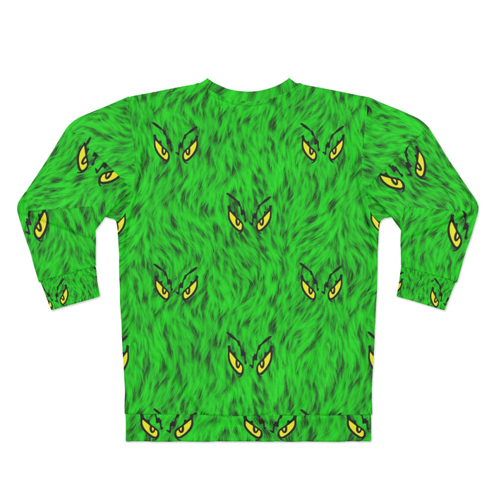 Grinch Eyes Christmas Sweater - Santaland