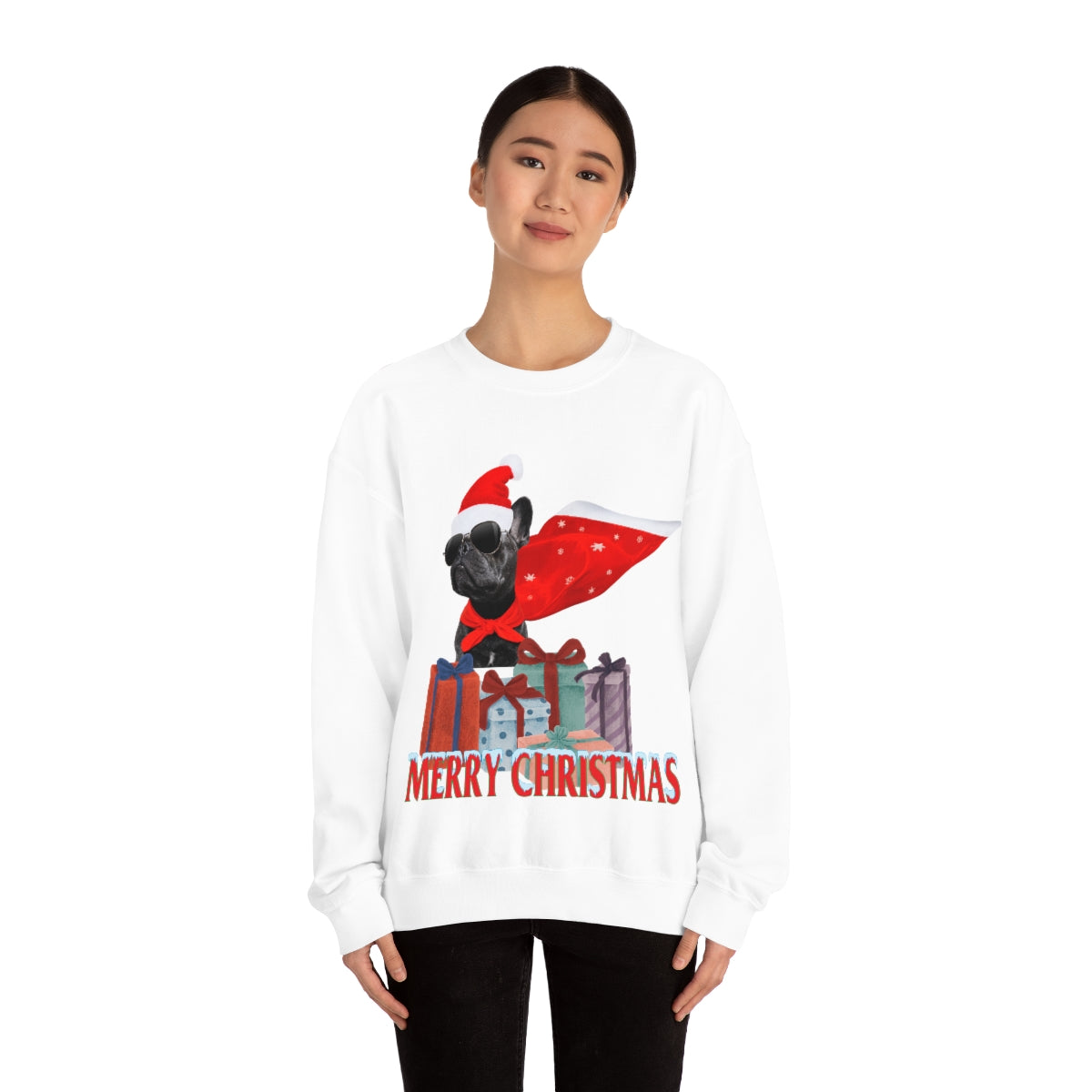 French Bulldog Christmas Sweater - Santaland