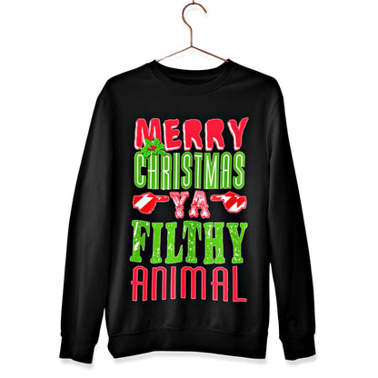 Merry Christmas Ya' Filthy Animal Christmas Sweater - Santaland