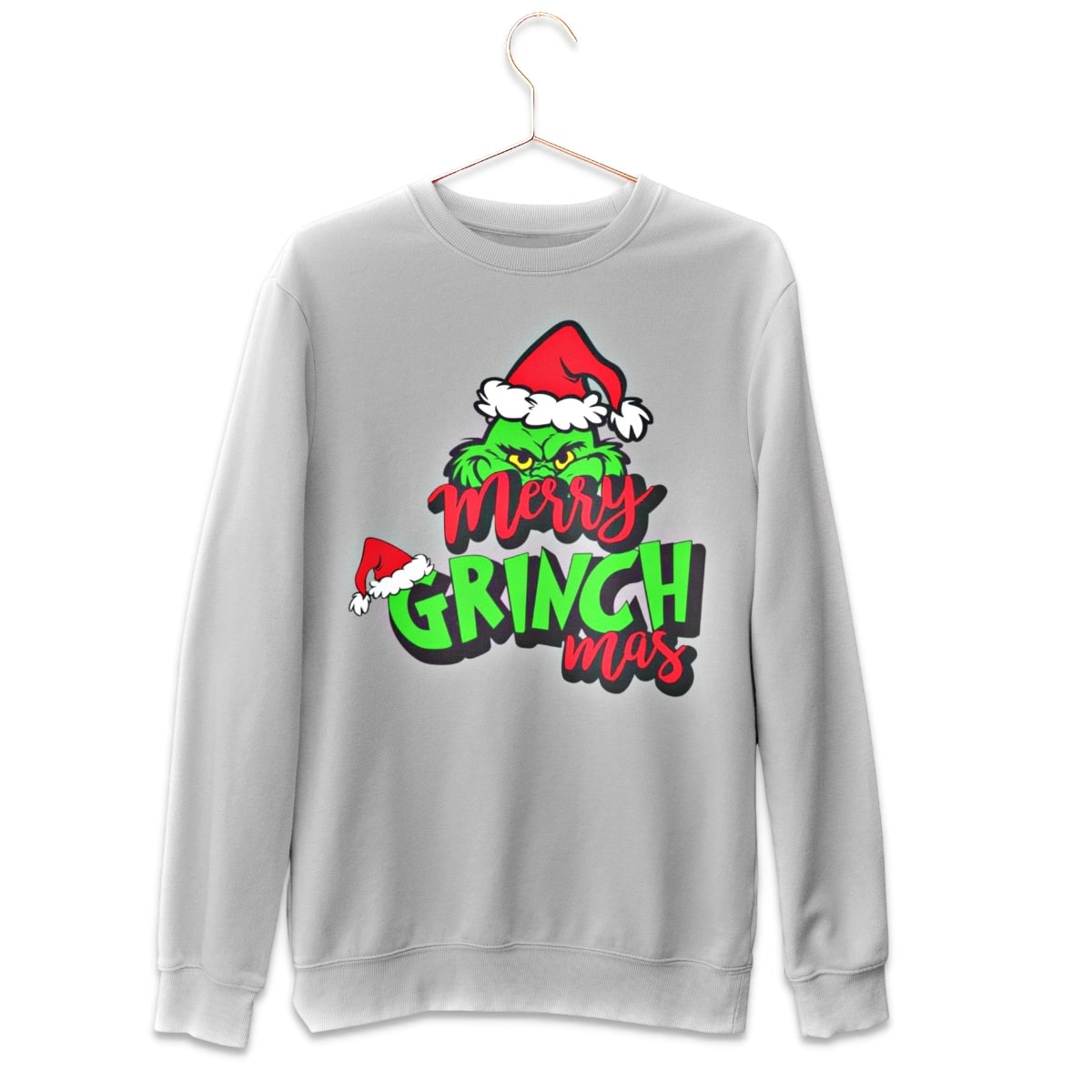 Merry Grinchmas Ugly Christmas Sweater - Santaland